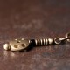 Rainbow Obsidian Ebony Wood Copper Multilayer Bracelet