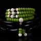 Cyan Bodhi Seed Mala 108 Beads Success Necklace Cyan Bodhi Seed Mala 108 Beads Success Necklace