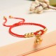 Lily Of The Valley Charm Luck Protection Braided Bracelet