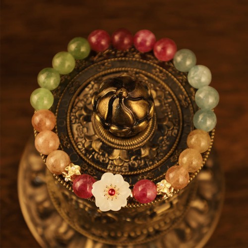 Tourmaline Jade Love Bracelet Tourmaline Jade Love Bracelet