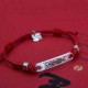 925 Sterling Silver Red String Luck Strength Bracelet