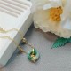 Cyan Jade Koi Fish Healing Bracelet