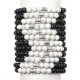 Zodiac Frosted Stone White Turquoise Bracelet Zodiac Frosted Stone White Turquoise Bracelet