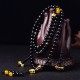 108 Black Obsidian Lotus Fulfillment Mala Bracelet 108 Black Obsidian Lotus Fulfillment Mala Bracelet