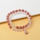 Strawberry Quartz Money Bag Positive Bracelet