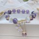 Amethyst Crystal Butterfly Charm Bracelet Amethyst Crystal Butterfly Charm Bracelet