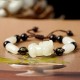 Hetian White Jade PiXiu Wealth String Bracelet