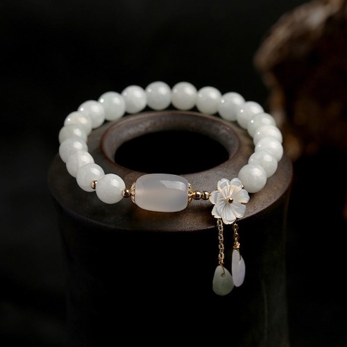 White Jade Luck Bracelet White Jade Luck Bracelet