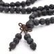 Lava Rock 108 Beads Protection Bracelet Lava Rock 108 Beads Protection Bracelet