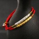 Tibetan Mani Mantra Lucky Red String Bracelet Tibetan Mani Mantra Lucky Red String Bracelet
