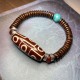 Nine-Eye Dzi Bead Wealth Bracelet Nine-Eye Dzi Bead Wealth Bracelet