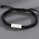 925 Silver Letter Engraving Blessing Bracelet 925 Silver Letter Engraving Blessing Bracelet