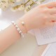 Sun Stone Strawberry Quartz Crystal Bracelet Sun Stone Strawberry Quartz Crystal Bracelet