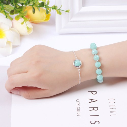 Sun Stone Strawberry Quartz Crystal Bracelet Sun Stone Strawberry Quartz Crystal Bracelet