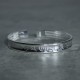 Tibetan Mantra White Copper Bracelet Tibetan Mantra White Copper Bracelet