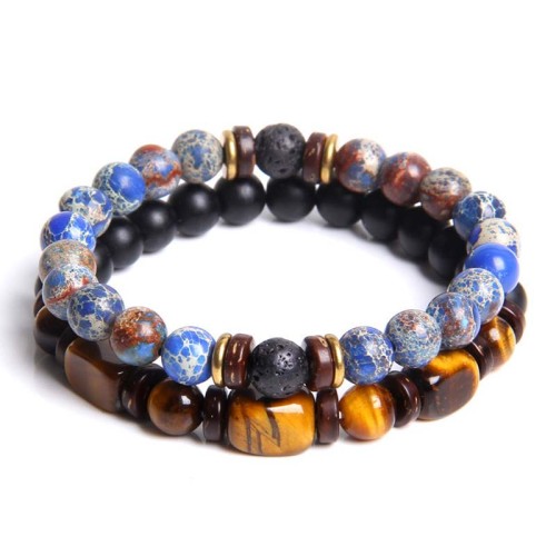 Healing Crystal Tiger Eye Bead Bracelet Healing Crystal Tiger Eye Bead Bracelet