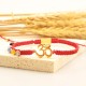 OM Mindfulness Red String Bracelet 