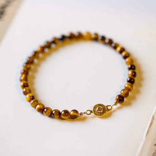 14K Gold Plated Tiger Eye Courage Protection Bracelet 14K Gold Plated Tiger Eye Courage Protection Bracelet