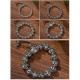 Tibetan Om Mani Padme Hum Alloy Beads Bracelet