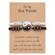 2pcs Yin Yang Hematite Couple Bracelet 2pcs Yin Yang Hematite Couple Bracelet