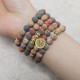 Picasso Jasper Courage Mala Bracelet Picasso Jasper Courage Mala Bracelet