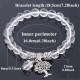 Natural Gemstone Tree of Life Lucky Charm Bracelet