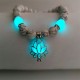 Turquoise Glowstone Lotus Protection Bracelet Turquoise Glowstone Lotus Protection Bracelet