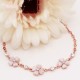 Pink Crystal Four Leaf Clover Bracelet Pink Crystal Four Leaf Clover Bracelet