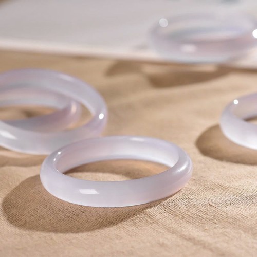 Purple Jade Protection Bangle