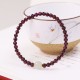 Garnet Jade Bead Purification Bracelet Garnet Jade Bead Purification Bracelet