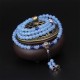 108 Beads Blue Crystal Healing Mala Bracelet 108 Beads Blue Crystal Healing Mala Bracelet