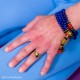 Lapis Lazuli Positive Mala Bracelet