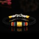 Tibet Gold Om Mani Padme Hum Eight Thread Bracelet