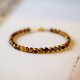 14K Gold Plated Tiger Eye Courage Protection Bracelet 14K Gold Plated Tiger Eye Courage Protection Bracelet