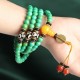 Tibetan Turquoise Mala Balance Necklace Tibetan Turquoise Mala Balance Necklace