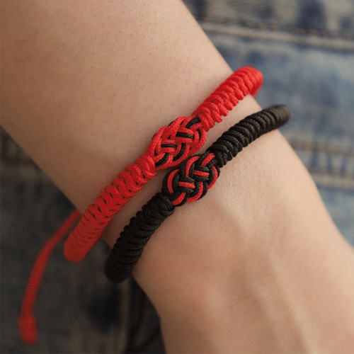 Tibetan Luck Chinese Knot Protection Bracelet