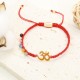 OM Mindfulness Red String Bracelet 