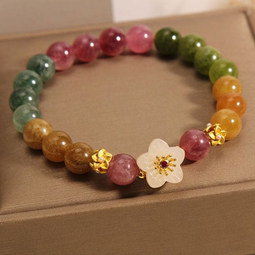 Tourmaline Jade Love Bracelet Tourmaline Jade Love Bracelet