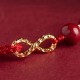 Cinnabar Blessing Red String Gold Infinity Bracelet Cinnabar Blessing Red String Gold Infinity Bracelet