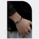 Garnet Pink Crystal Amazonite Protection Bracelet Garnet Pink Crystal Amazonite Protection Bracelet