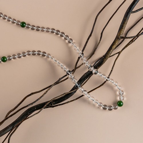 108 Beads White Crystal Jade Meditation Bracelet 108 Beads White Crystal Jade Meditation Bracelet