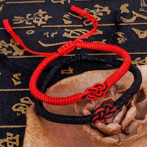 Tibetan Luck Chinese Knot Protection Bracelet