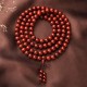 Red Sandalwood 108 Beads Mala Meditation Bracelet Red Sandalwood 108 Beads Mala Meditation Bracelet