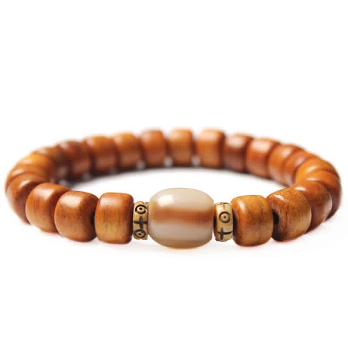 Tibetan Yak Bone Om Mani Padme Hum Strength Bracelet Tibetan Yak Bone Om Mani Padme Hum Strength Bracelet
