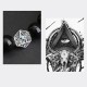 925 Silver Black Obsidian Eye of Providence Bracelet 925 Silver Black Obsidian Eye of Providence Bracelet