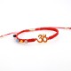 OM Mindfulness Red String Bracelet 