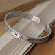 999 Sterling Silver Om Mani Padme Hum Lotus Wisdom Bangle 999 Sterling Silver Om Mani Padme Hum Lotus Wisdom Bangle