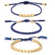 Tibetan Copper Beads Healing Luck Bracelet Set