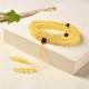108 Mala Beads Amber Clear Anxiety Bracelet