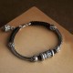 Om Mani Padme Hum Lotus Peace Bracelet